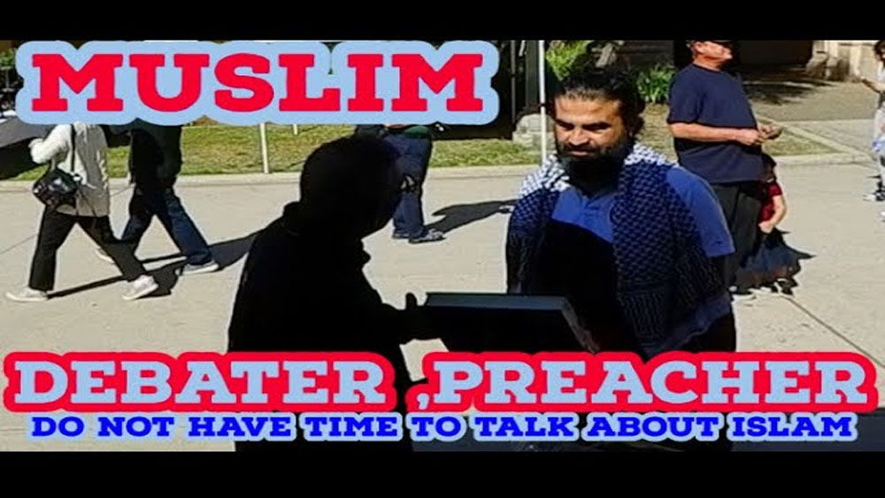 Why Muslim Debater Preachers Do not have time to talk about Islam/BALBOA PARK